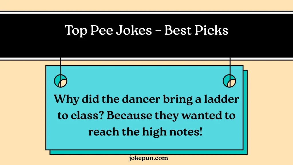 Top Pee Jokes – Best Picks