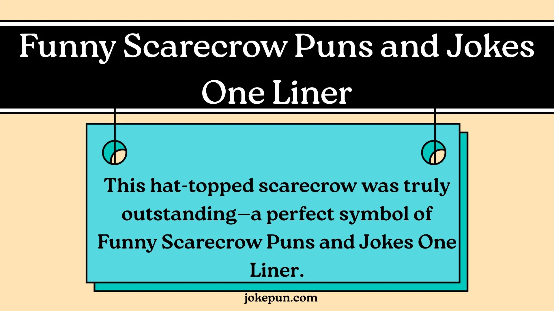 Funny Scarecrow Puns and Jokes One Liner