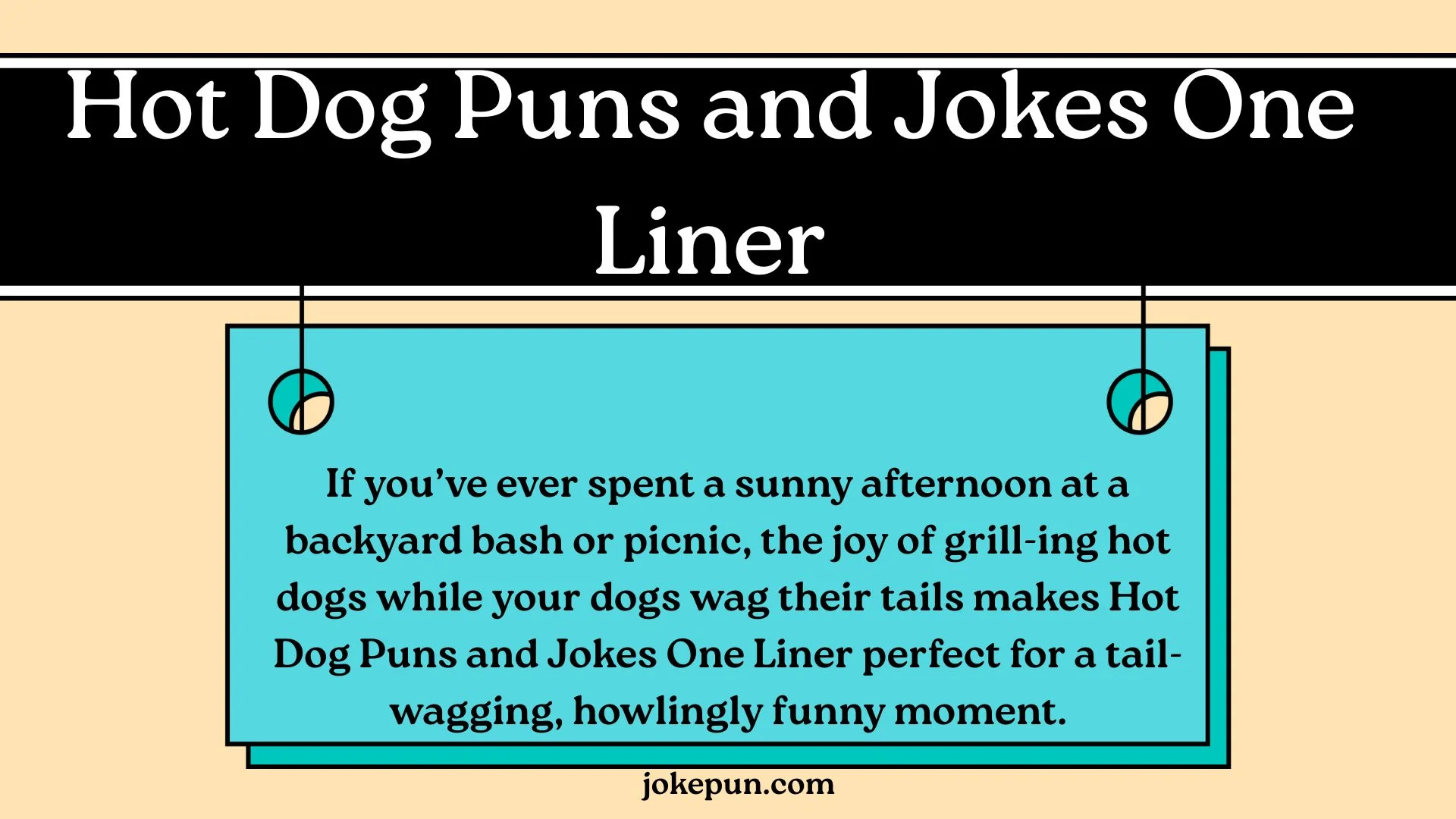 Hot Dog Puns and Jokes One Liner