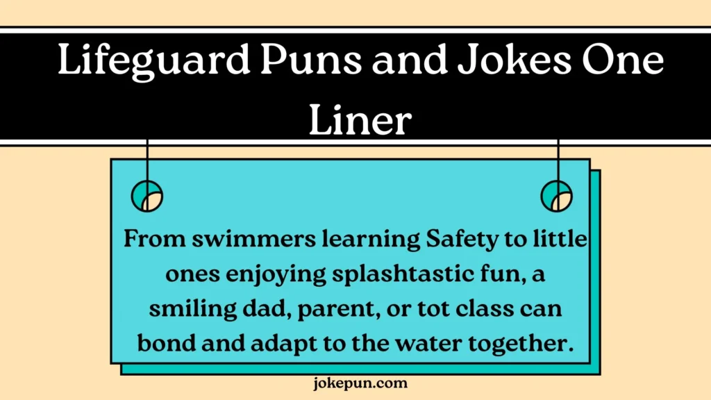 Lifeguard Puns and Jokes One Liner