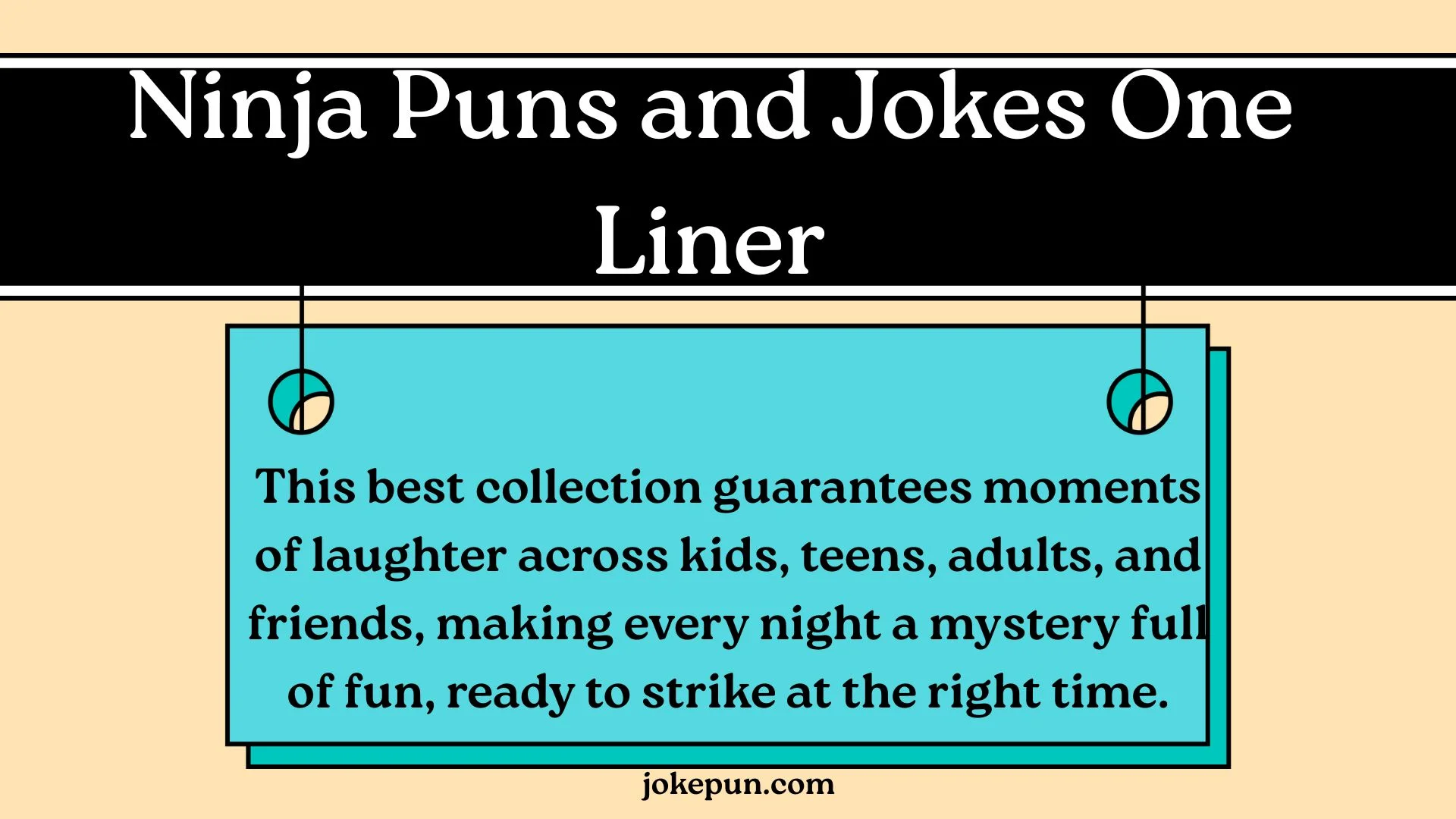 Ninja Puns and Jokes One Liner