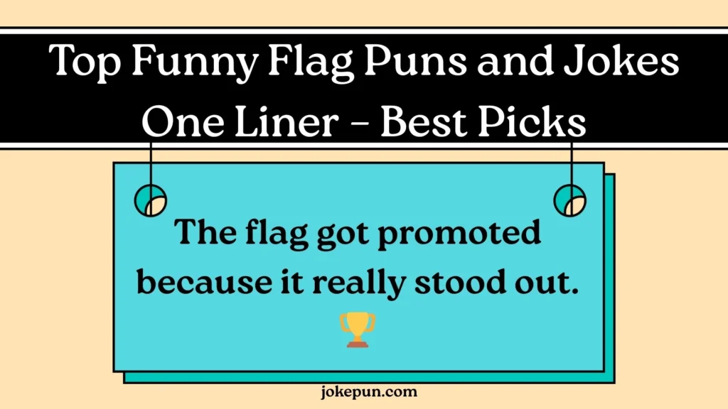 Top Funny Flag Puns and Jokes One Liner – Best Picks