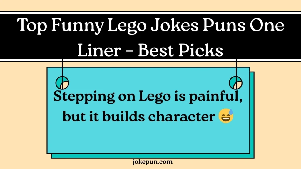 Top Funny Lego Jokes Puns One Liner – Best Picks