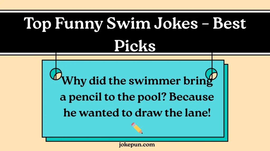 Top Funny Swim Jokes – Best Picks