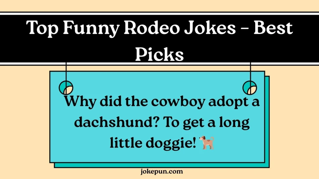 Top Funny Rodeo Jokes – Best Picks