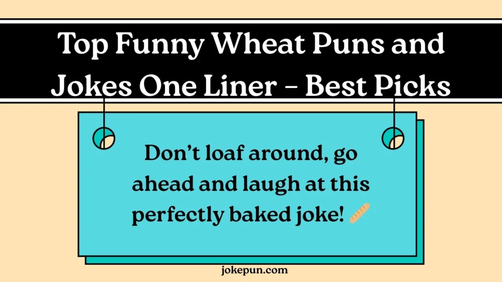 Top Funny Wheat Puns and Jokes One Liner – Best Picks