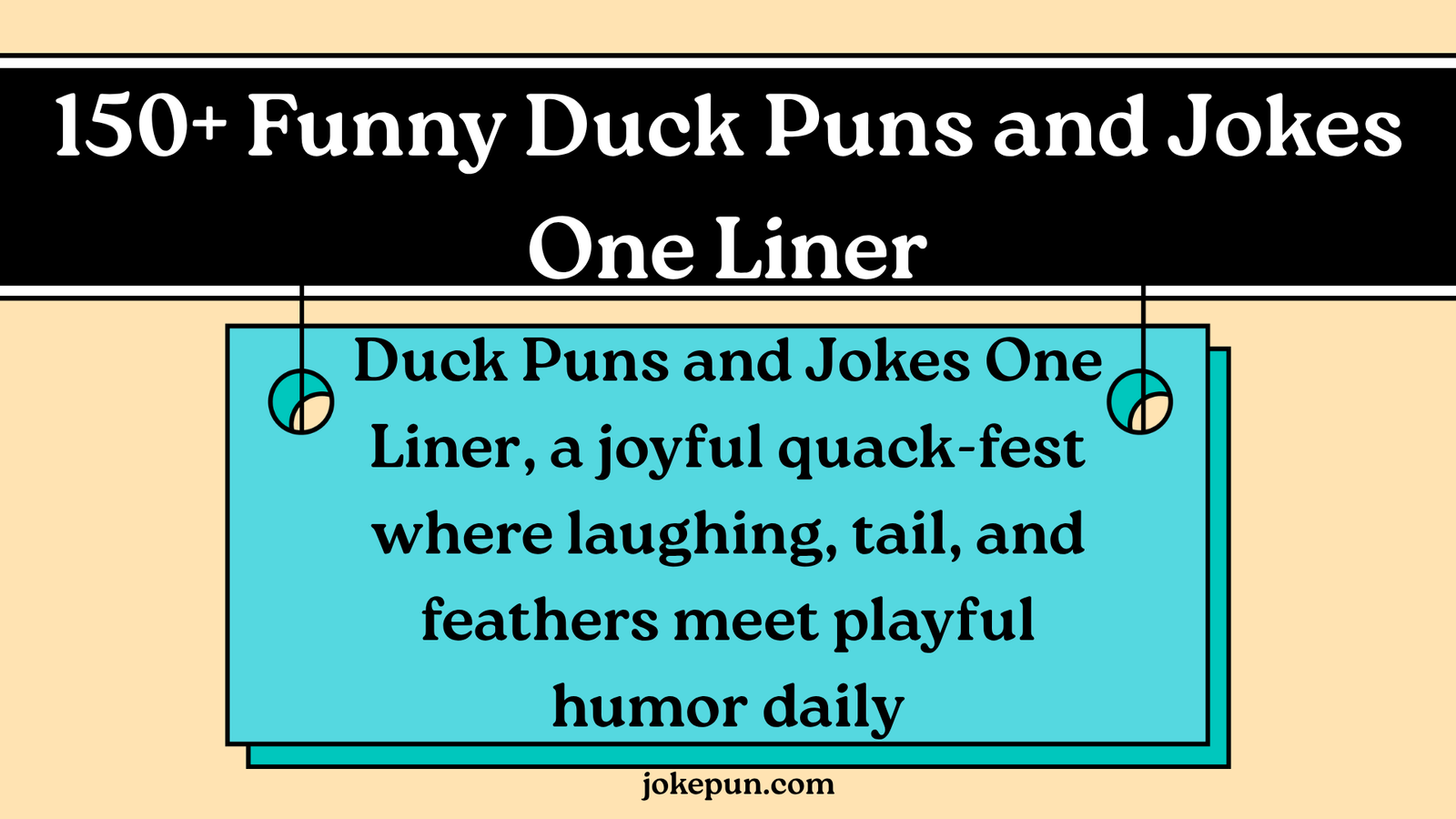 150+ Funny Duck Puns and Jokes One Liner for (2026)