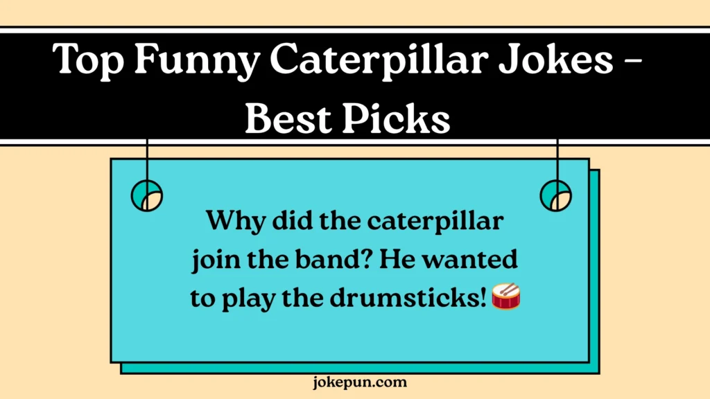 Top Funny Caterpillar Jokes – Best Picks