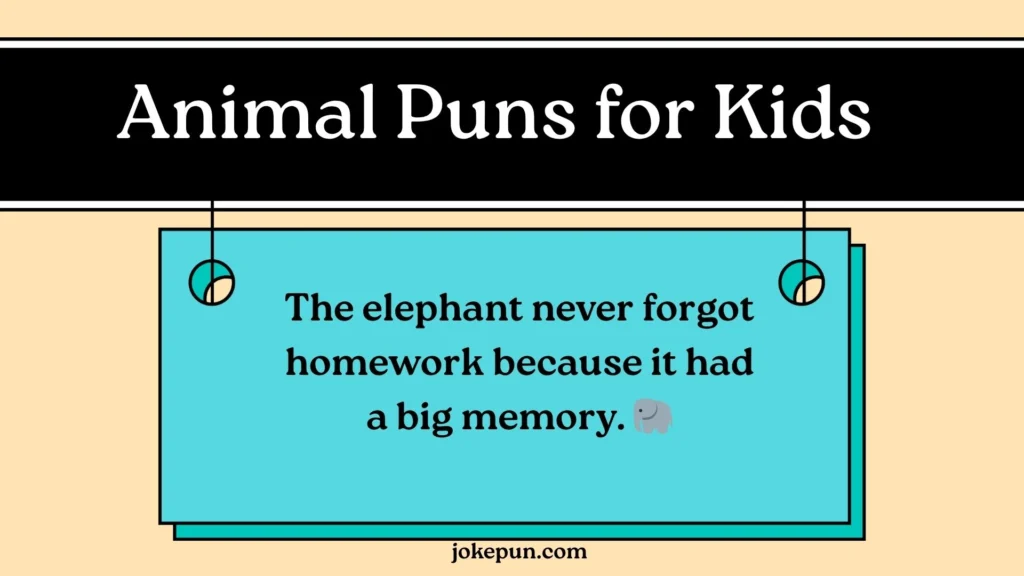 Animal Puns for Kids