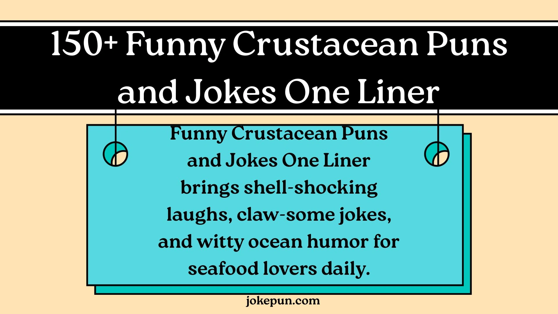 150+ Funny Crustacean Puns and Jokes One Liner