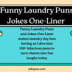 150+ Funny Laundry Puns and Jokes One-Liner